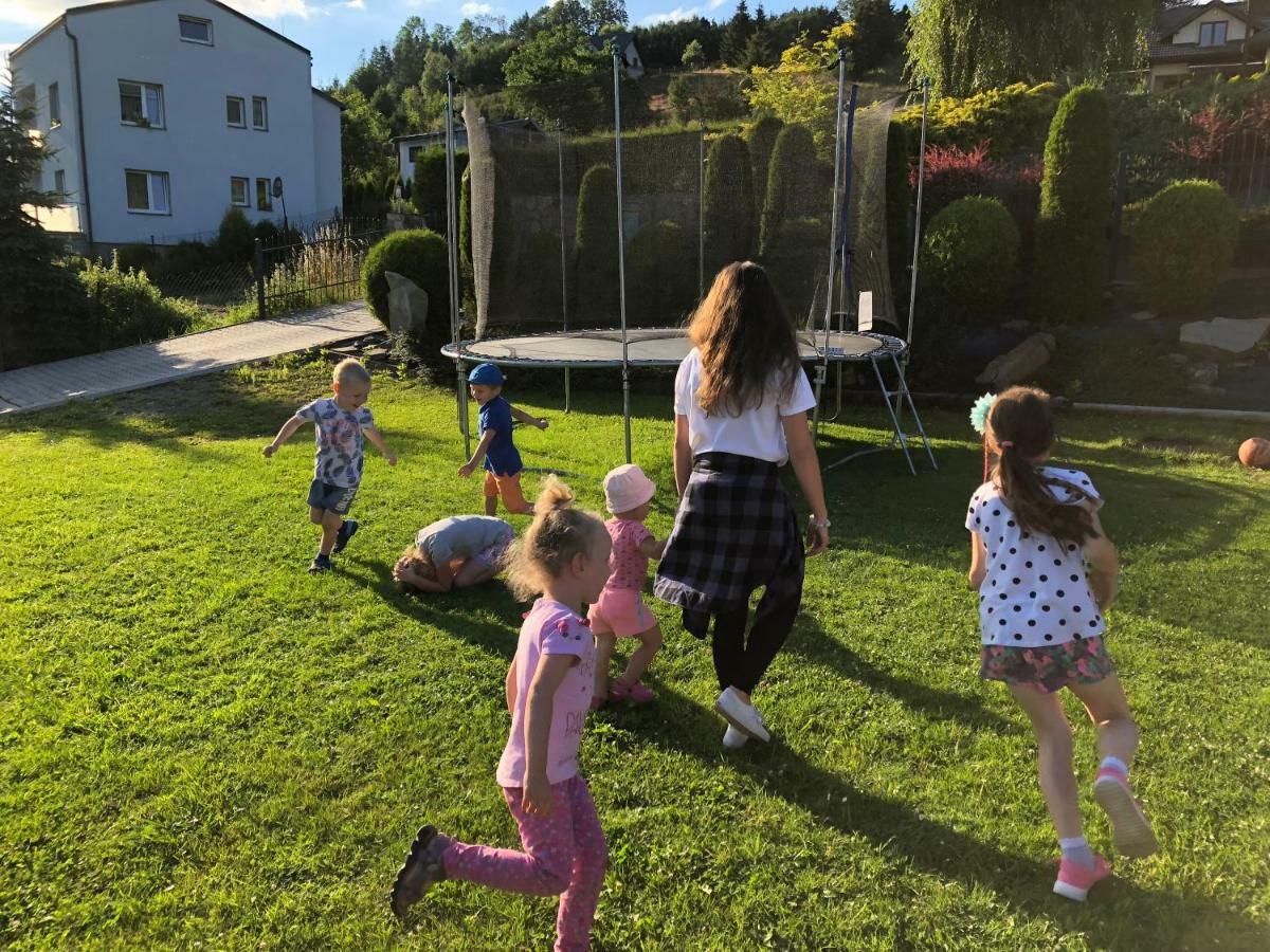 Willa Karla Krynica Zdroj Bagian luar foto